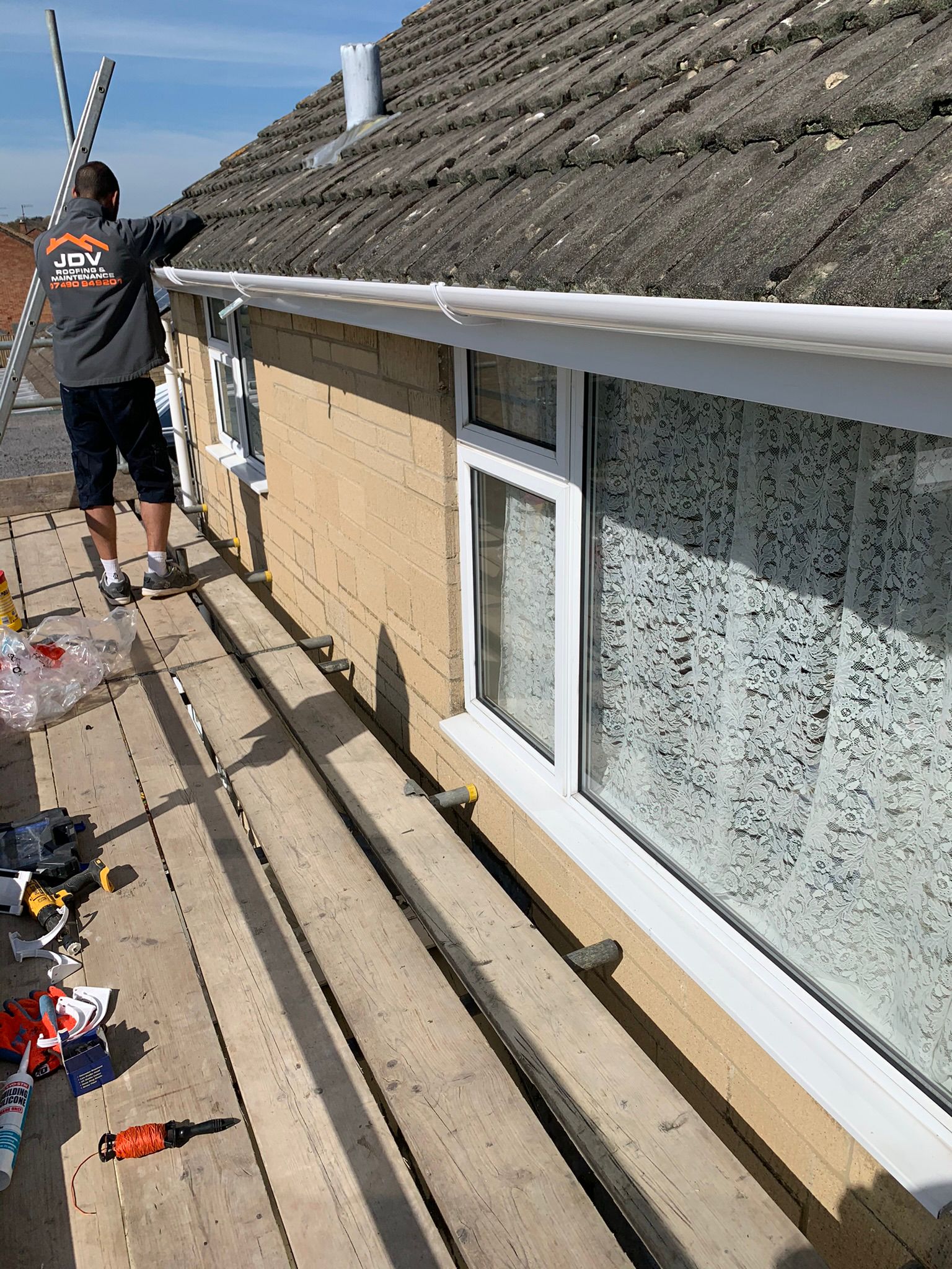 Fascia soffit and gutter installation